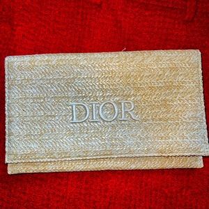 Dior Gold Clutch